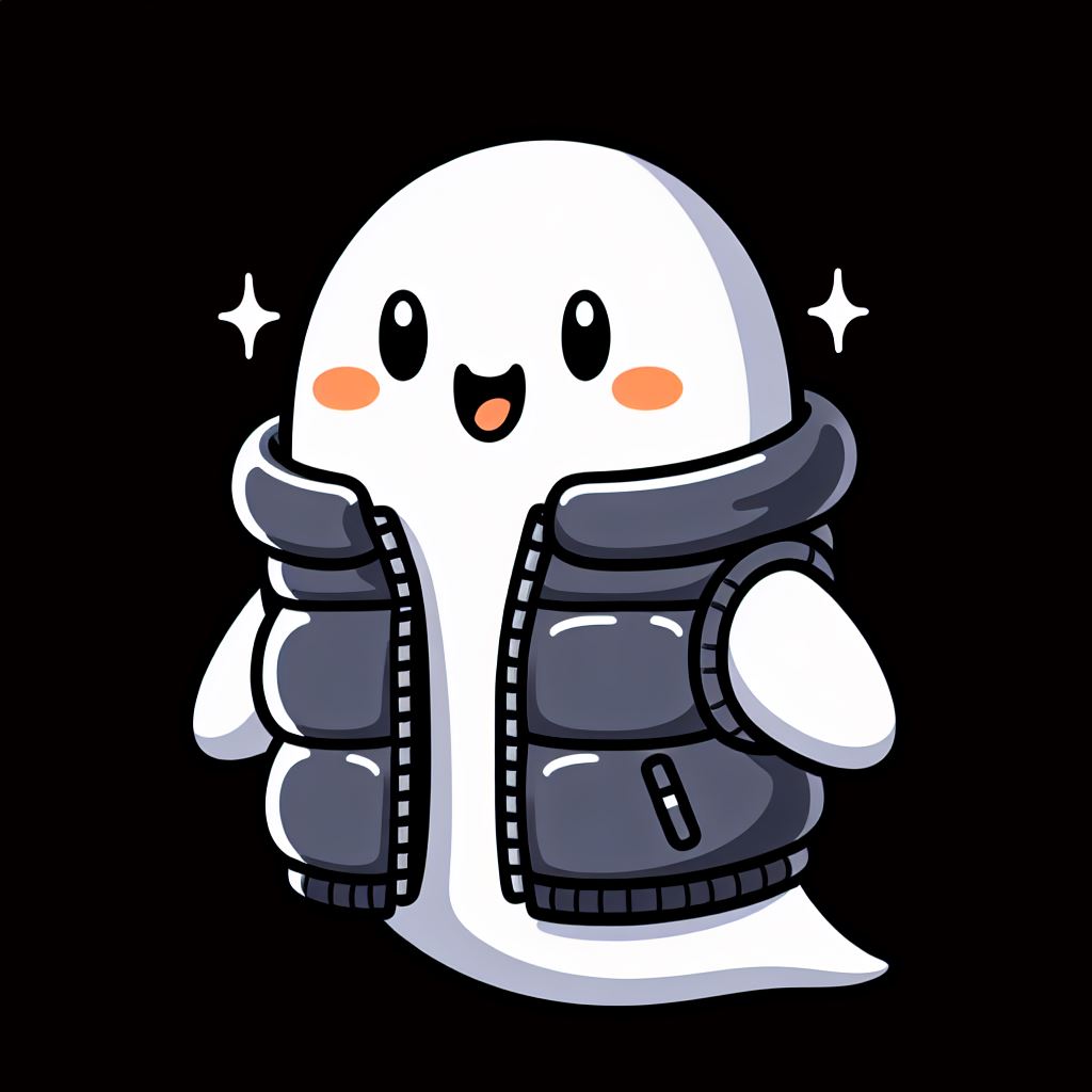 Fantôme avec doudoune